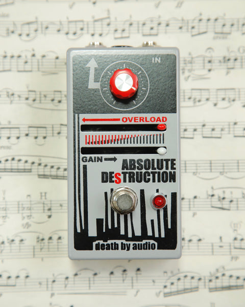 Death by Audio Absolute Destruction Fuzz/Distortion Pedal Pre-Owned