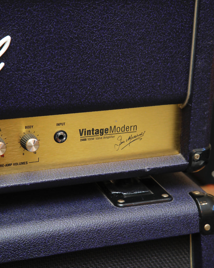 Marshall Vintage Modern 2466 Valve Amplifier Head & 425A 4x12" Speaker Cabinet Pre-Owned