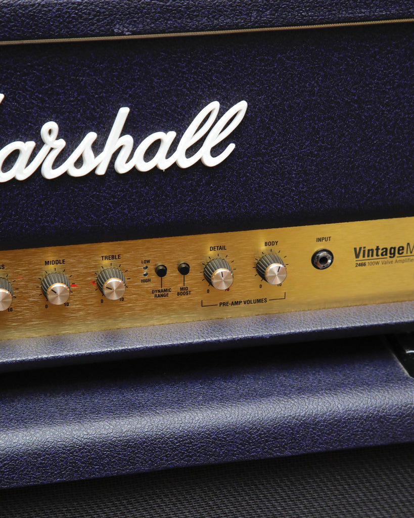 Marshall Vintage Modern 2466 Valve Amplifier Head & 425A 4x12" Speaker Cabinet Pre-Owned