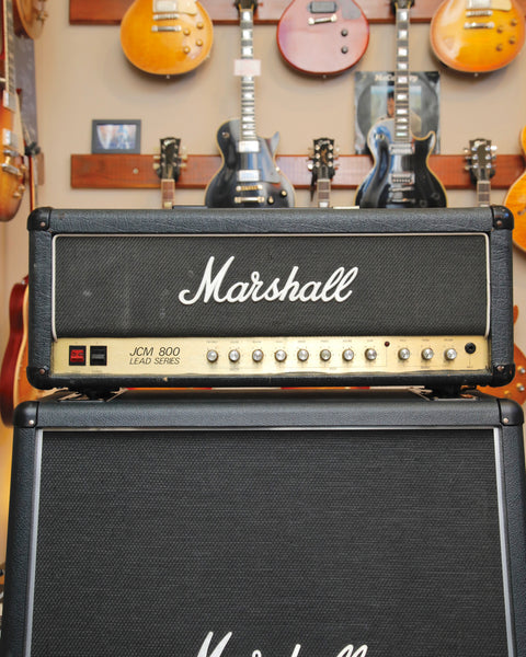 Marshall JCM800 Lead Series 2205 2-Channel 50-Watt Valve Guitar Amplifier Head Vintage Pre-Owned