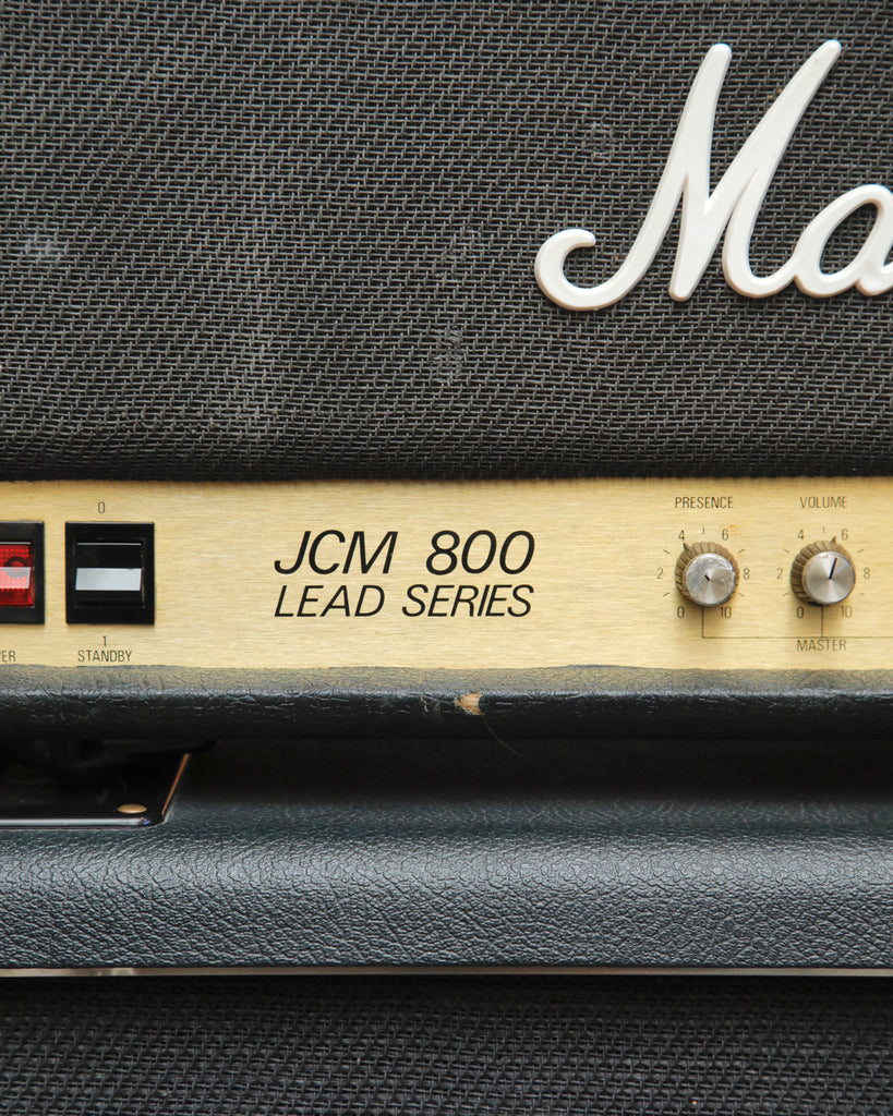 Marshall JCM800 Lead Series 2205 2-Channel 50-Watt Valve Guitar Amplifier Head Vintage Pre-Owned
