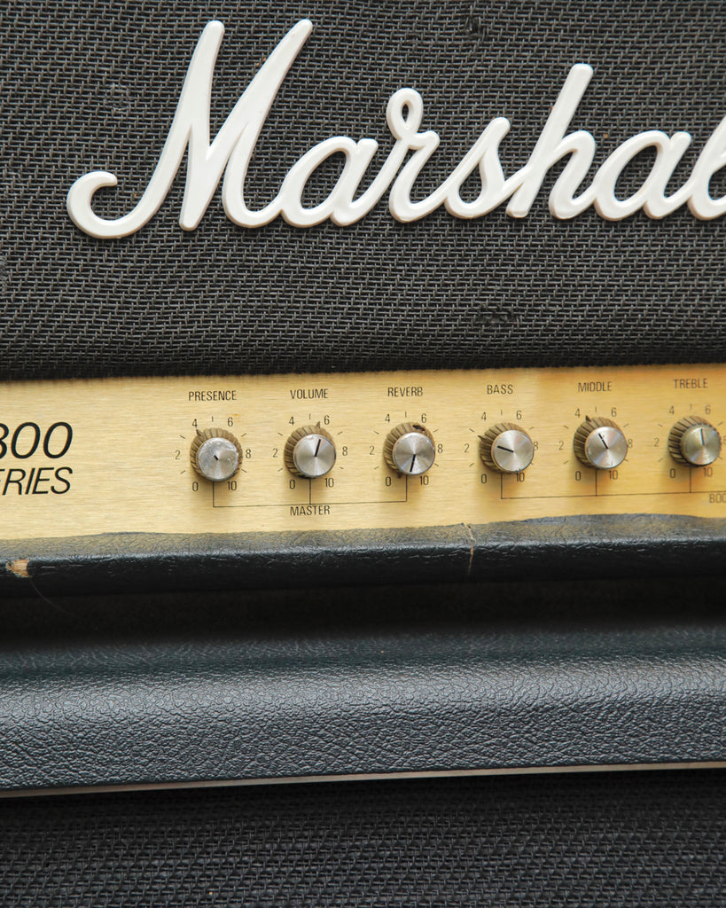Marshall JCM800 Lead Series 2205 2-Channel 50-Watt Valve Guitar Amplifier Head Vintage Pre-Owned