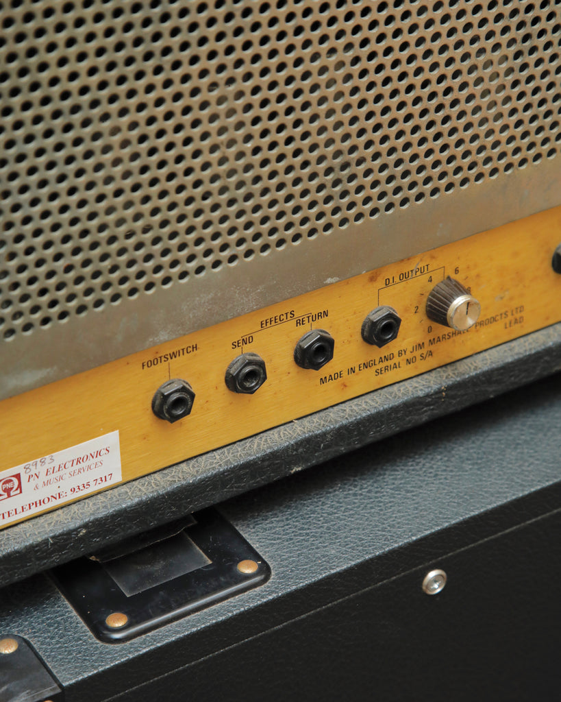 Marshall JCM800 Lead Series 2205 2-Channel 50-Watt Valve Guitar Amplifier Head Vintage Pre-Owned