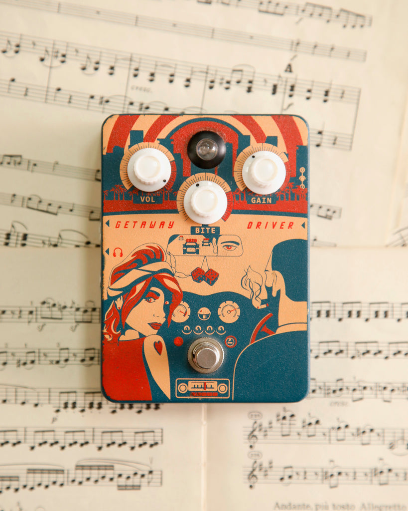 Orange Getaway Driver Overdrive Pedal Pre-Owned