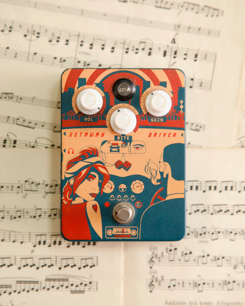 Orange Getaway Driver Overdrive Pedal Pre-Owned