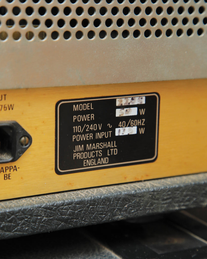 Marshall JCM800 Lead Series 2205 2-Channel 50-Watt Valve Guitar Amplifier Head Vintage Pre-Owned