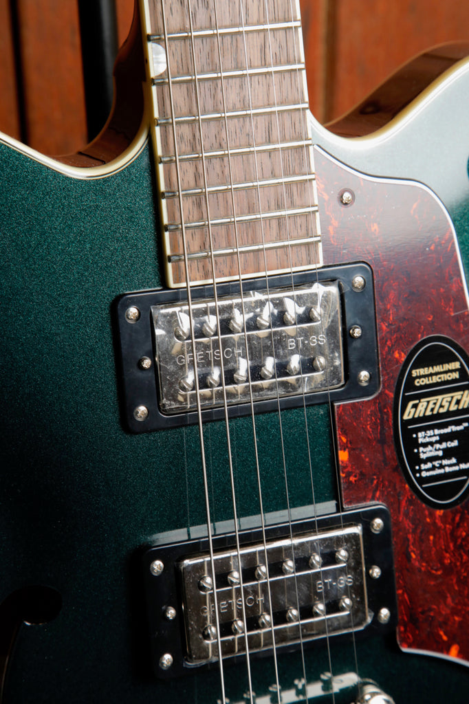 Gretsch G2622 Streamliner Center Block Double-Cut with V-Stoptail Cadillac Green