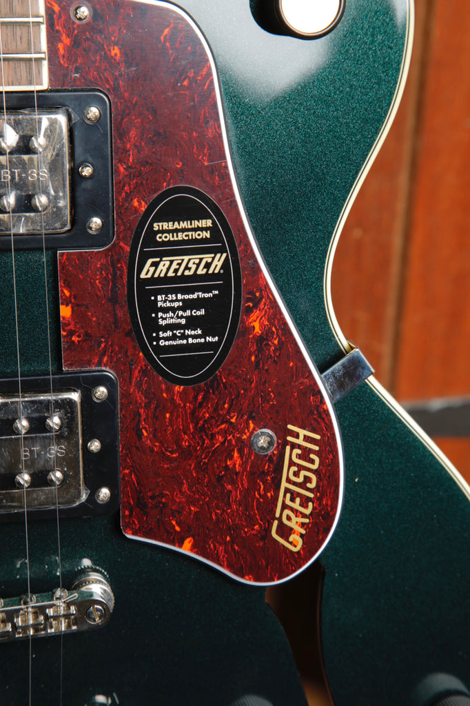 Gretsch G2622 Streamliner Center Block Double-Cut with V-Stoptail Cadillac Green