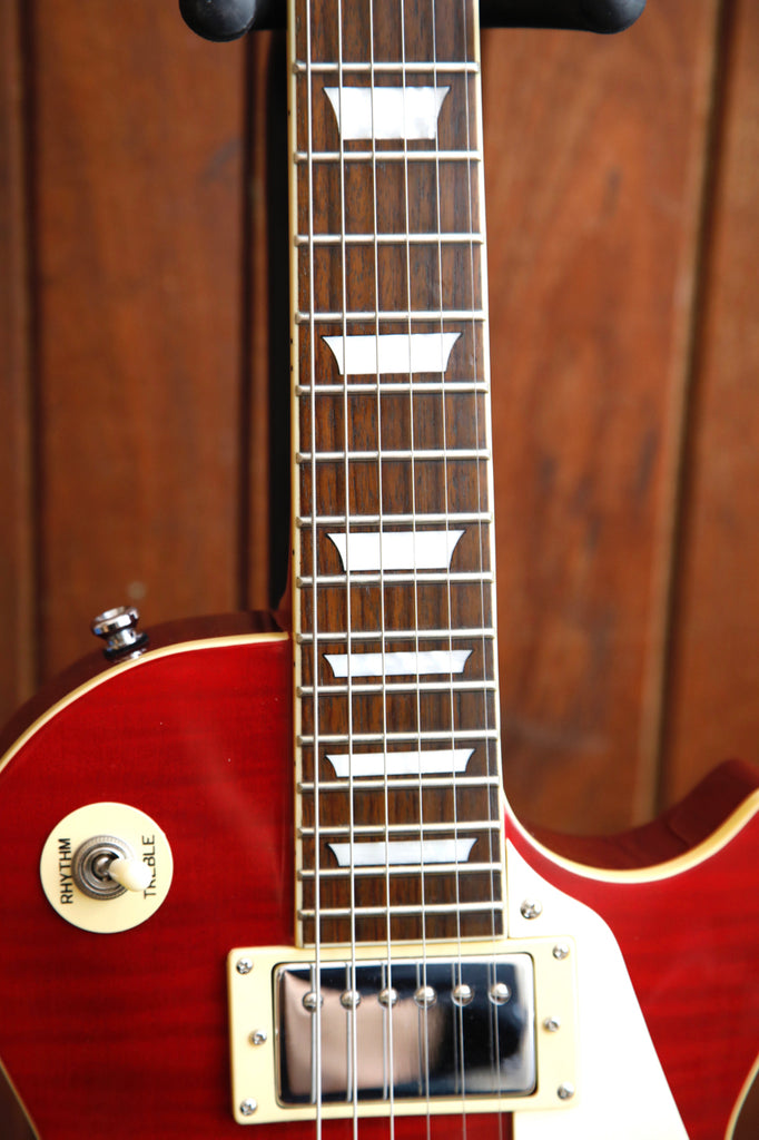 Epiphone Les Paul Standard Cherry Red Electric Guitar 2004 Pre-Owned