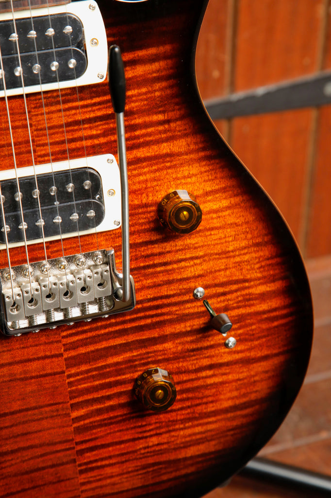 PRS Paul Reed Smith SE SE Custom 24 Black Gold Burst Electric Guitar