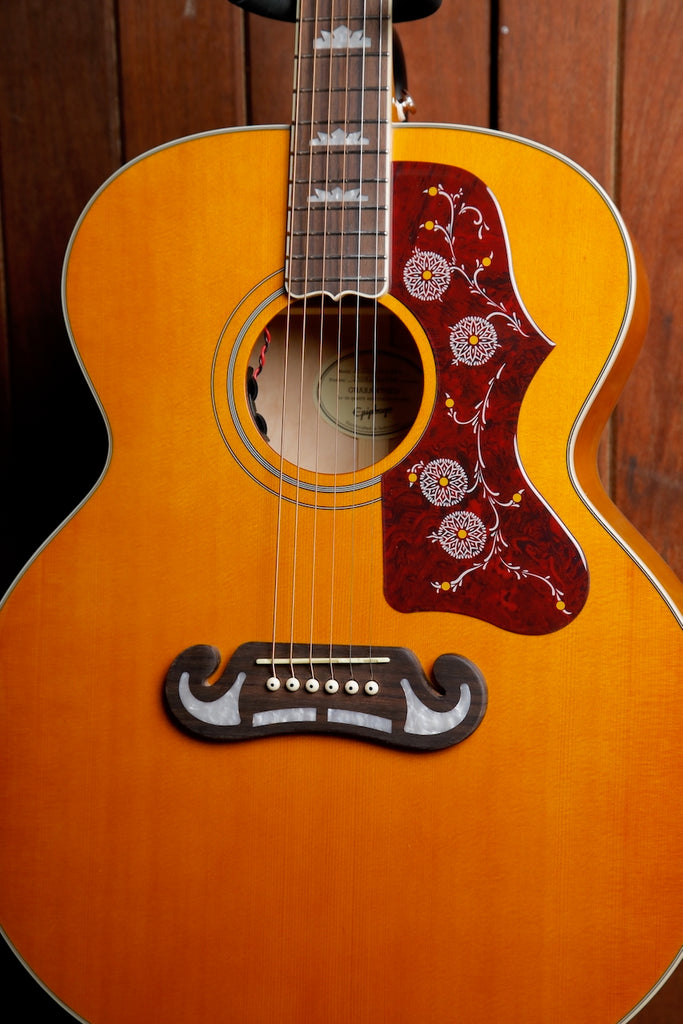Epiphone J200 Studio Natural Acoustic-Electric Guitar