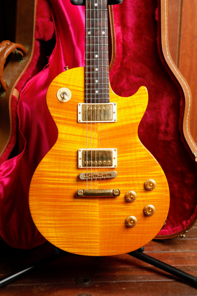 Gibson Les Paul Junior Special Plus Trans Amber Electric Guitar 2001 Pre-Owned