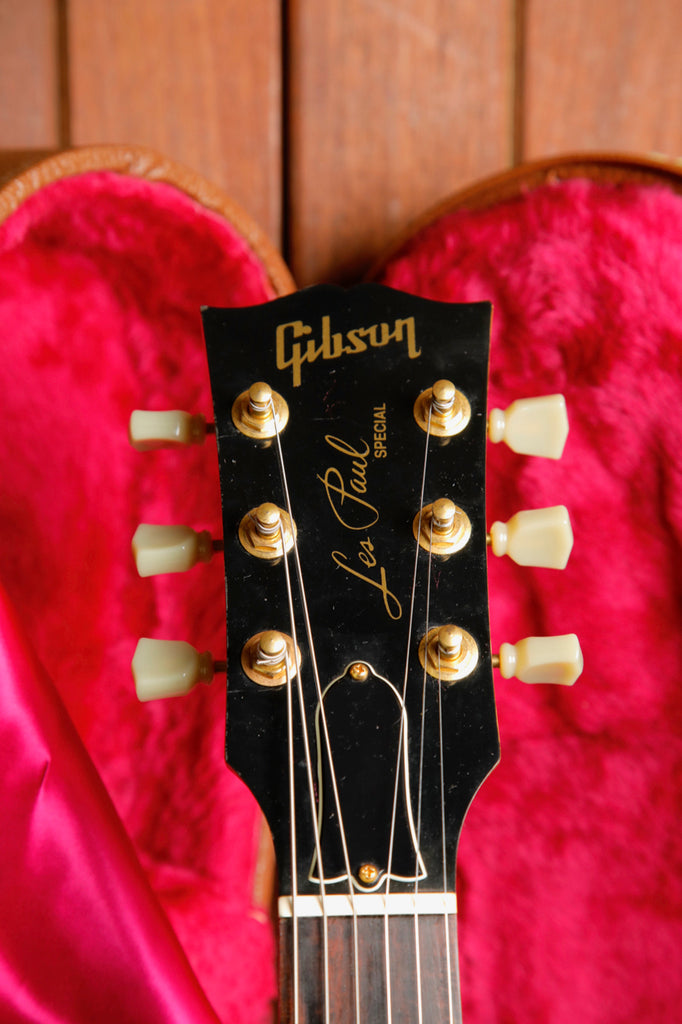 Gibson Les Paul Junior Special Plus Trans Amber Electric Guitar 2001 Pre-Owned
