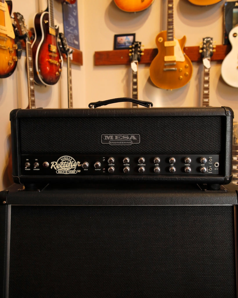 Mesa Boogie Single Rectifier Rect-O-Verb 50 Head Pre-Owned