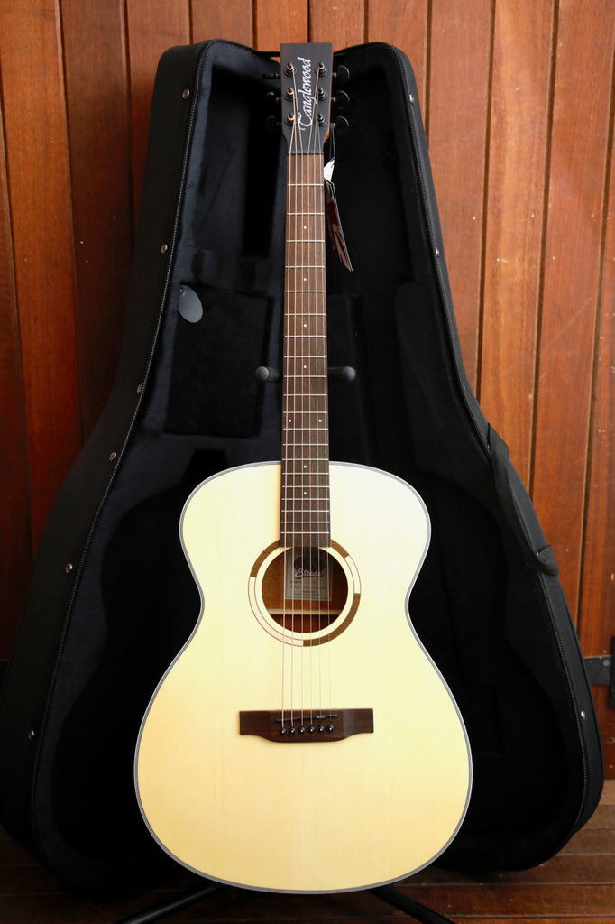 Tanglewood Strada TS3 Folk Acoustic Guitar w/DCM Case Package