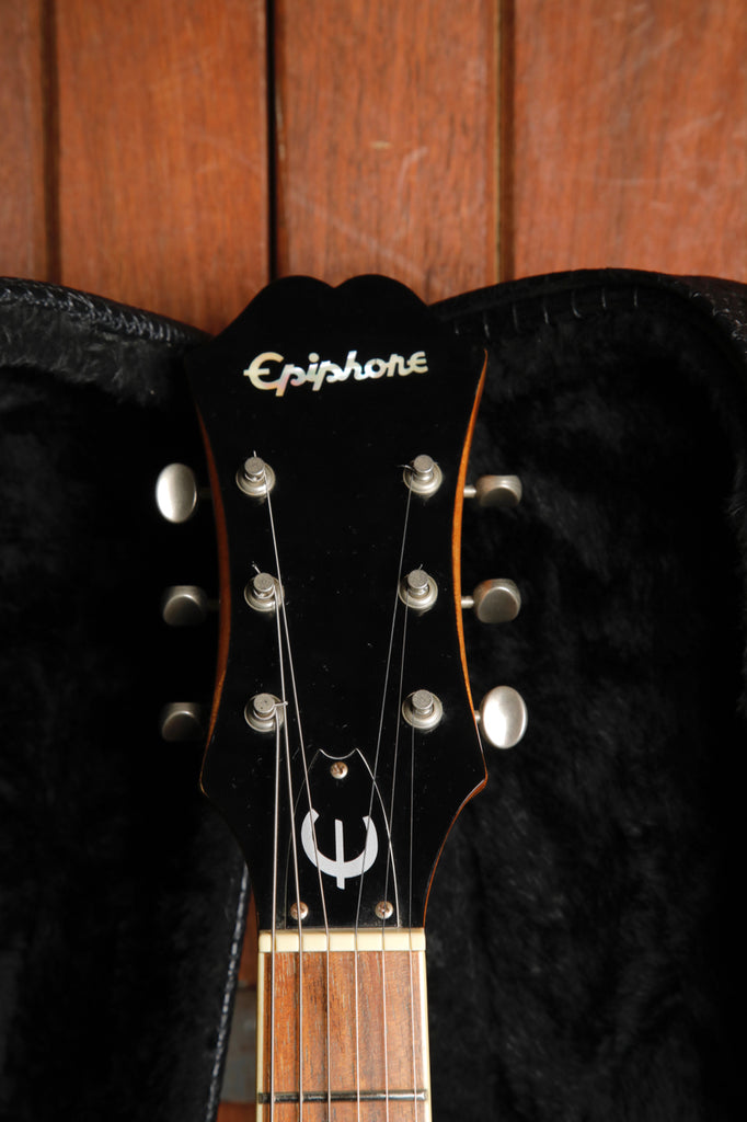 Epiphone Casino Hollowbody Natural Electric Guitar w/Case Pre-Owned