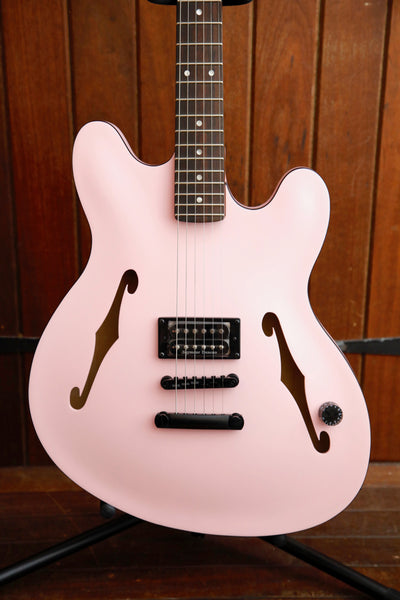 Fender Tom DeLonge Signature Starcaster Guitar Satin Shell Pink