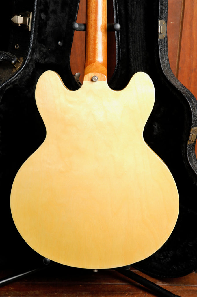 Epiphone Casino Hollowbody Natural Electric Guitar w/Case Pre-Owned