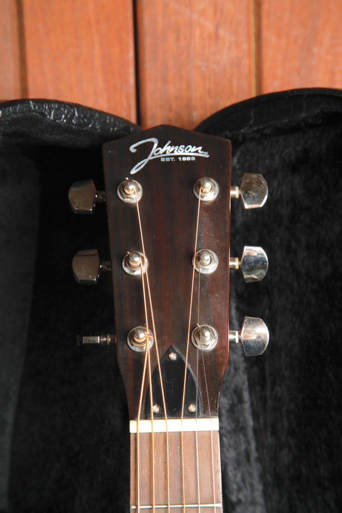 Johnson JM-998 Metal Body Single Cone Resonator Guitar Pre-Owned