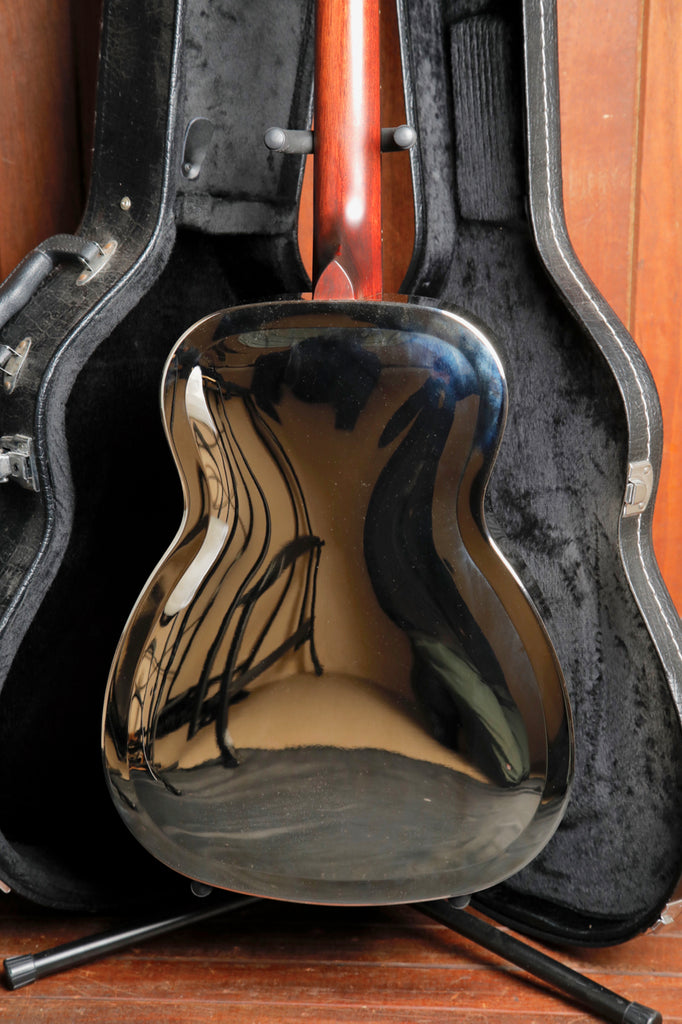 Johnson JM-998 Metal Body Single Cone Resonator Guitar Pre-Owned