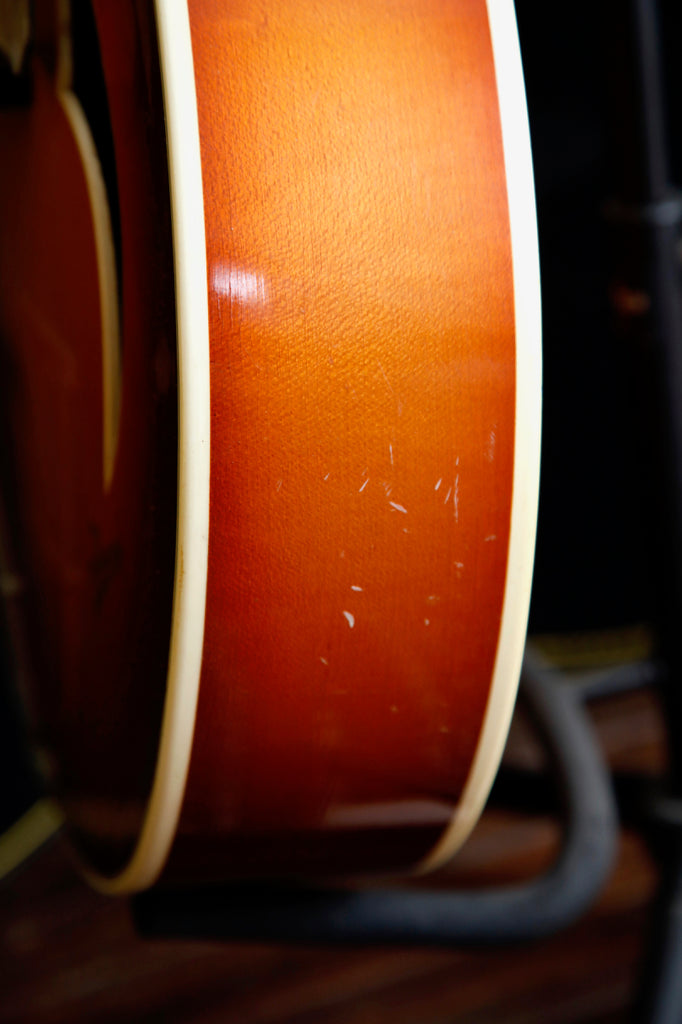 Isana Vintage 1950s Sunburst Archtop Acoustic Guitar Made in Germany Pre-Owned