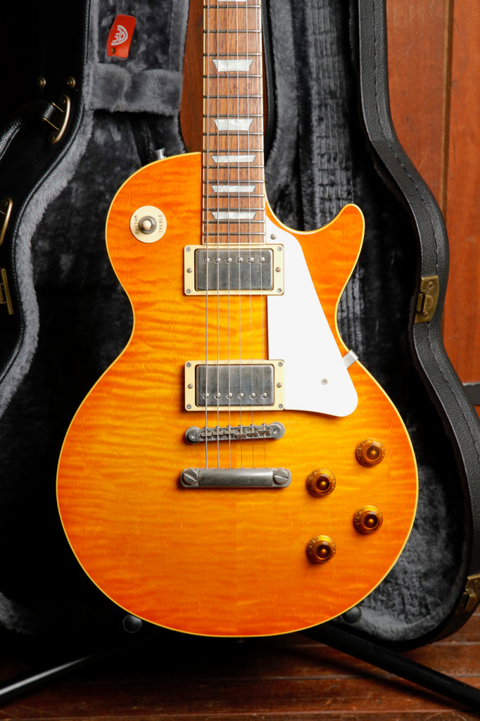 Epiphone Elite '50s Les Paul Standard Flametop Faded Cherry Sunburst 2003 Made in Japan Pre-Owned