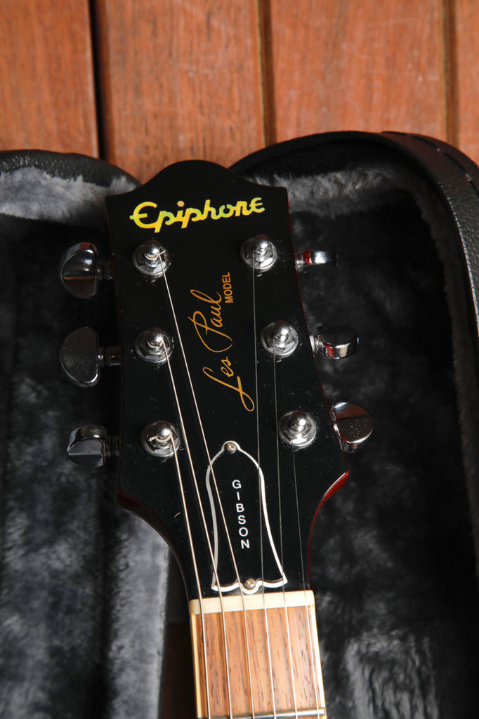 Epiphone Elite '50s Les Paul Standard Flametop Faded Cherry Sunburst 2003 Made in Japan Pre-Owned