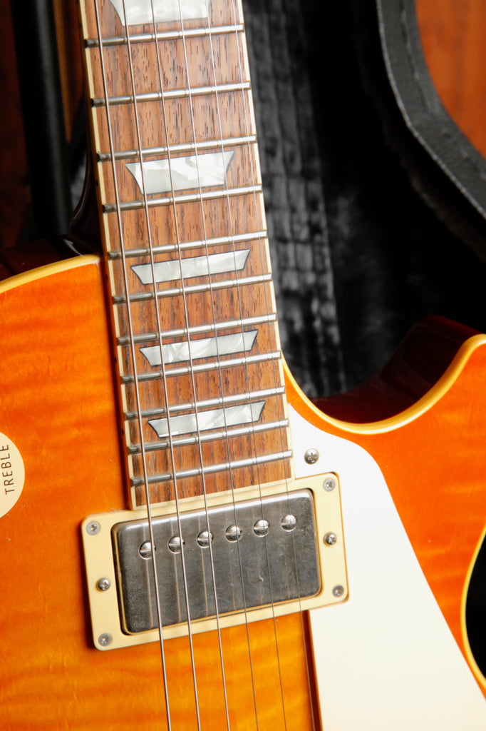 Epiphone Elite '50s Les Paul Standard Flametop Faded Cherry Sunburst 2003 Made in Japan Pre-Owned