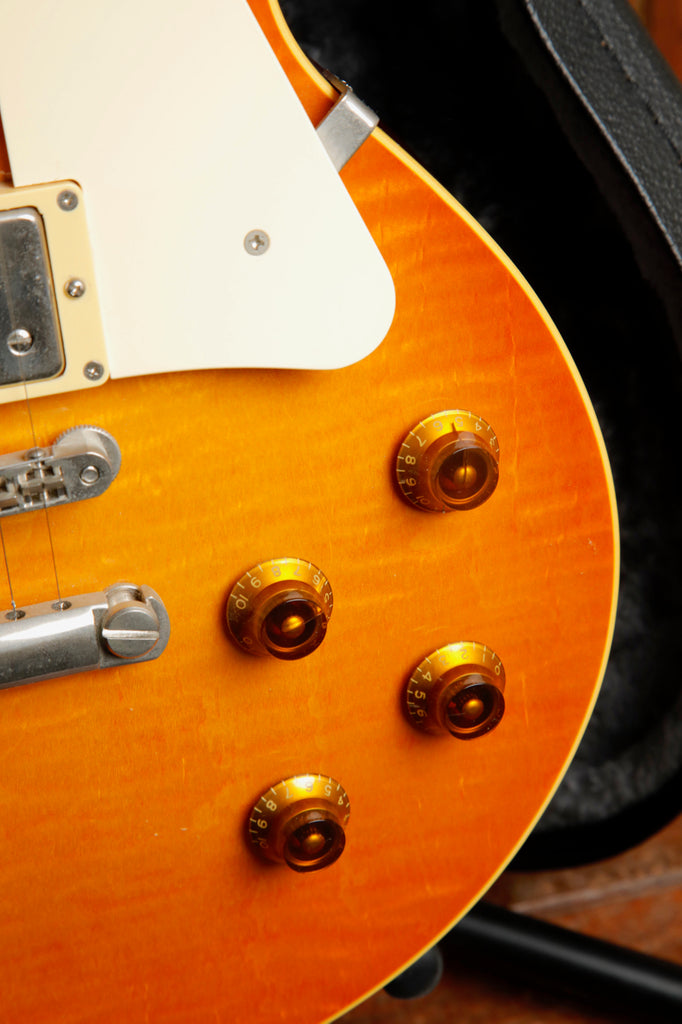 Epiphone Elite '50s Les Paul Standard Flametop Faded Cherry Sunburst 2003 Made in Japan Pre-Owned