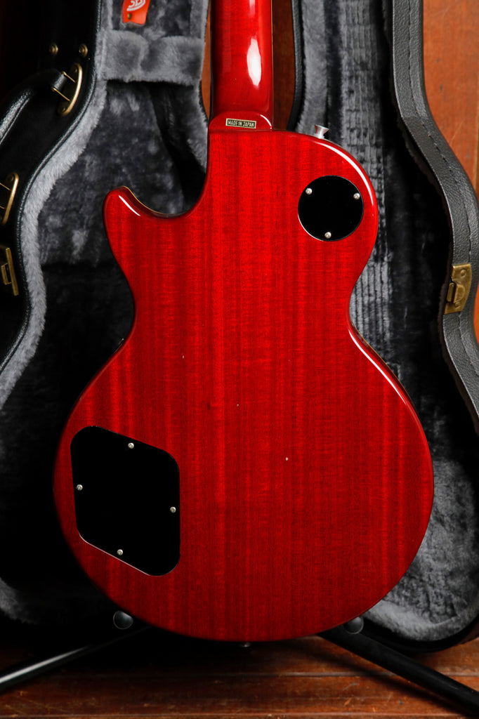 Epiphone Elite '50s Les Paul Standard Flametop Faded Cherry Sunburst 2003 Made in Japan Pre-Owned