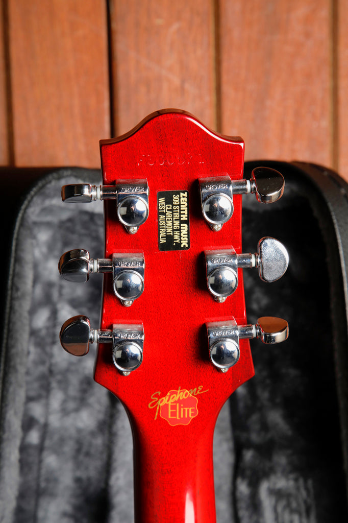 Epiphone Elite '50s Les Paul Standard Flametop Faded Cherry Sunburst 2003 Made in Japan Pre-Owned