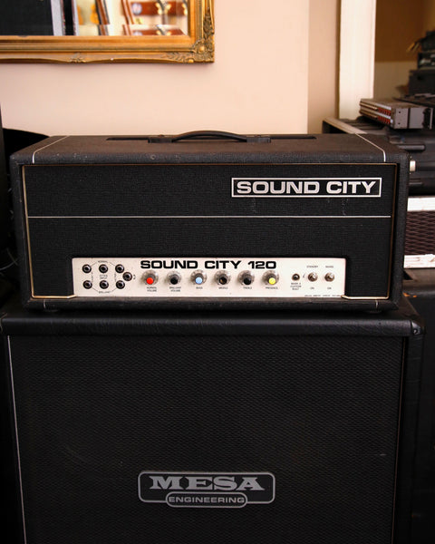 Sound City 120-Watt Valve Amplifier Head Pre-Owned