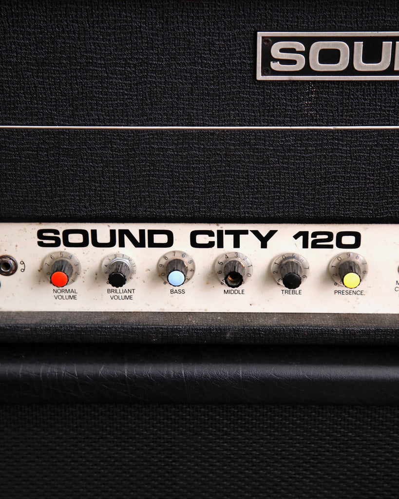 Sound City 120-Watt Valve Amplifier Head Pre-Owned