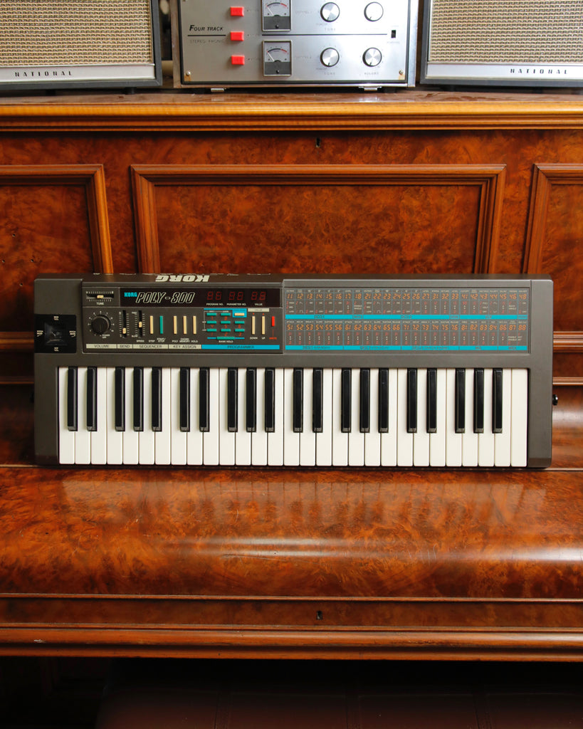 Korg Poly-800 8-Voice Analogue Synthesiser 1980s Pre-Owned