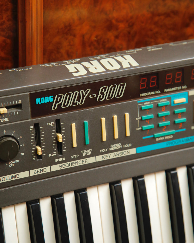 Korg Poly-800 8-Voice Analogue Synthesiser 1980s Pre-Owned