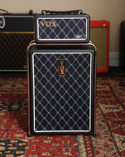 Vox MSB50 Mini Super Beetle Black Amplifier Stack