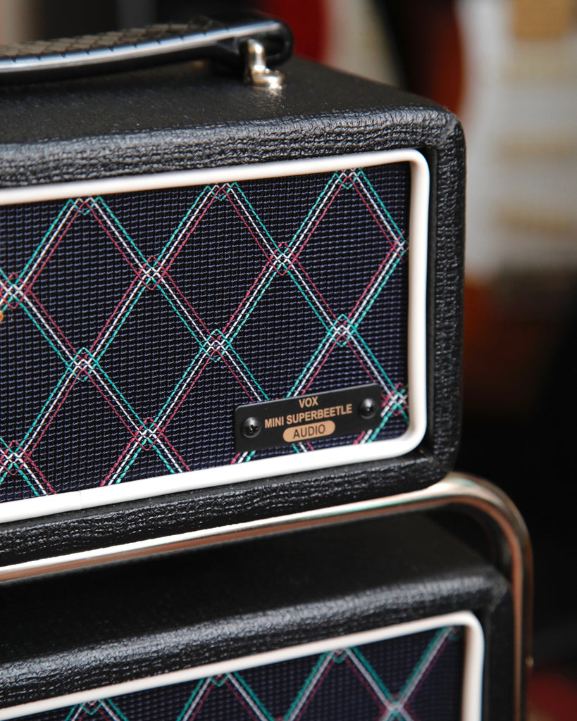 Vox MSB50 Mini Super Beetle Black Amplifier Stack