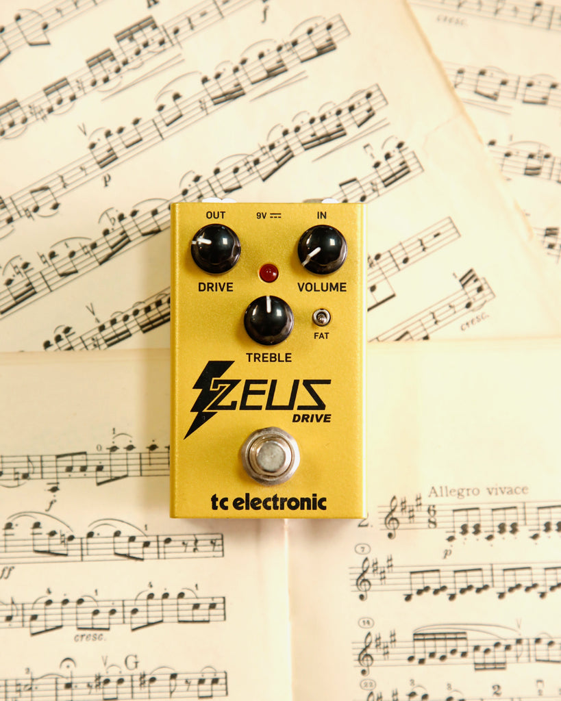 TC Electronic Zeus Drive Overdrive Pedal Pre-Owned