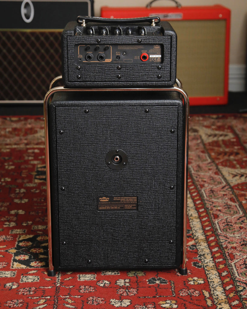 Vox MSB50 Mini Super Beetle Black Amplifier Stack