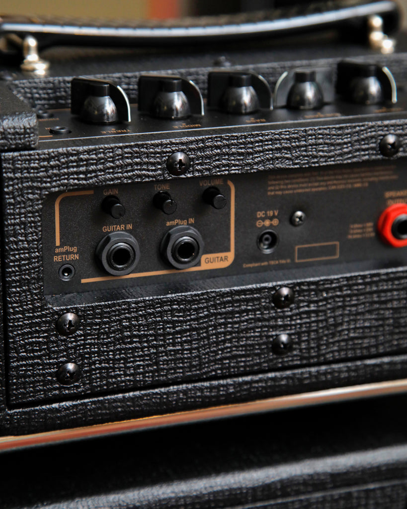 Vox MSB50 Mini Super Beetle Black Amplifier Stack