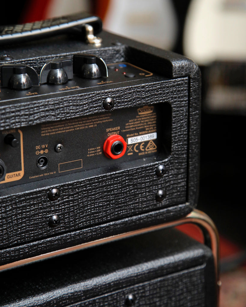 Vox MSB50 Mini Super Beetle Black Amplifier Stack