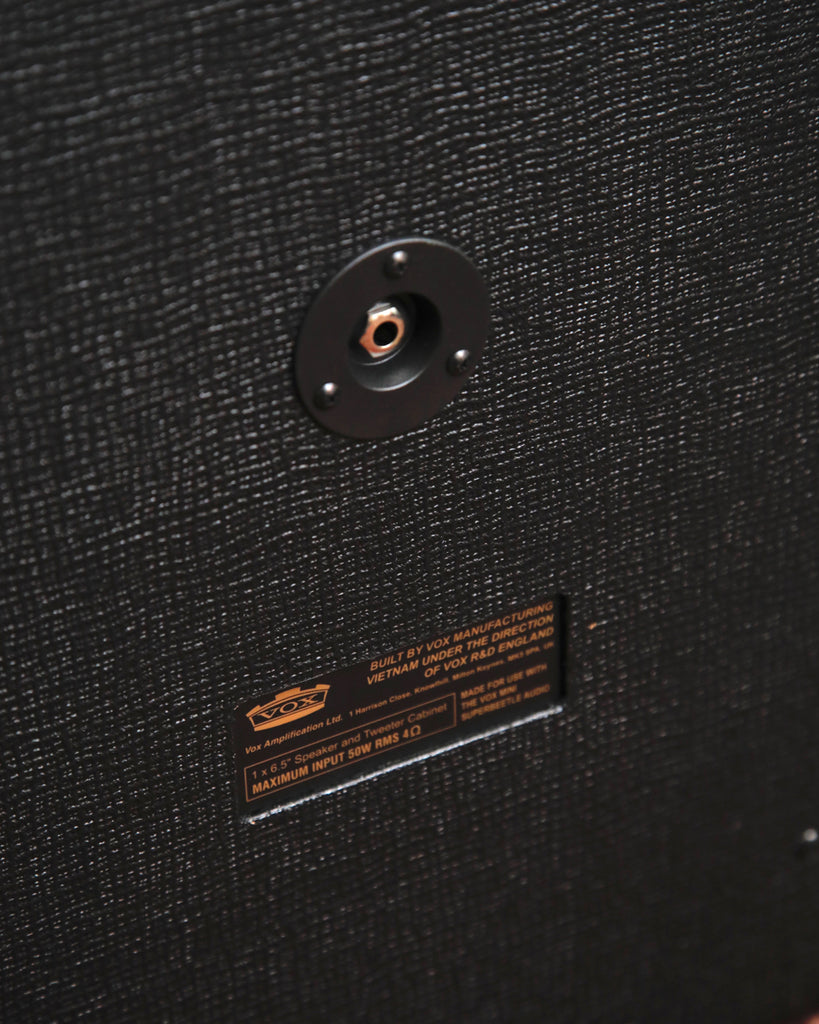 Vox MSB50 Mini Super Beetle Black Amplifier Stack