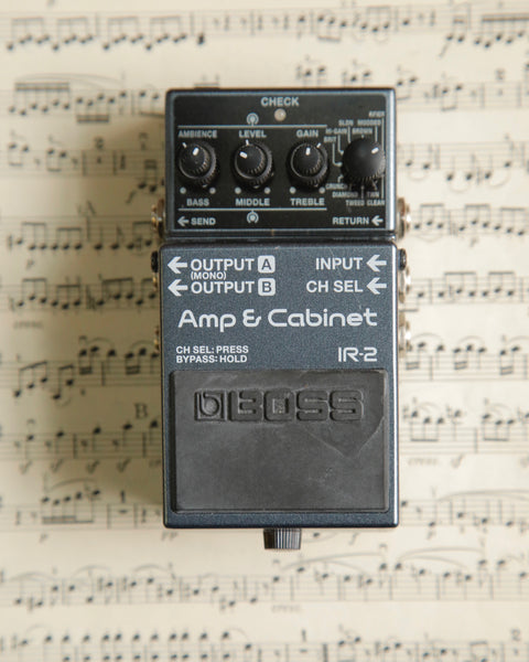 Boss IR-2 Amp & Cabinet Simulator Pedal Pre-Owned
