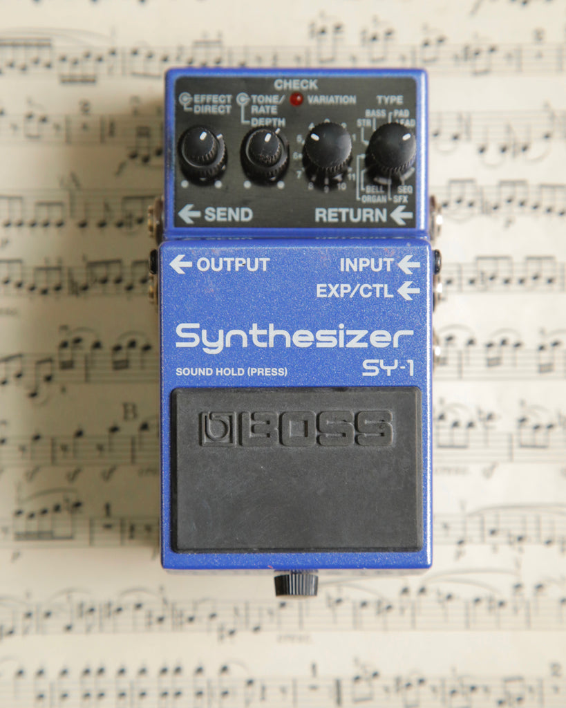 Boss SY-1 Synthesizer Effect Pedal Pre-Owned