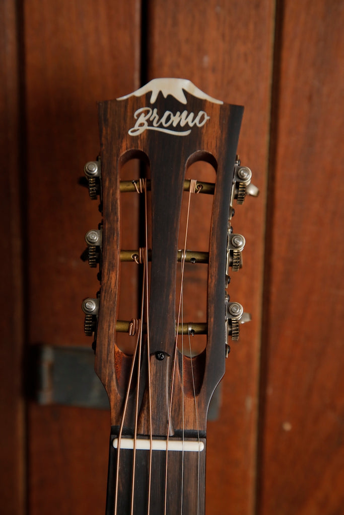 Bromo Guitars Rocky Series BAR6H HS Parlour Acoustic Worn Sunburst Pre-Owned
