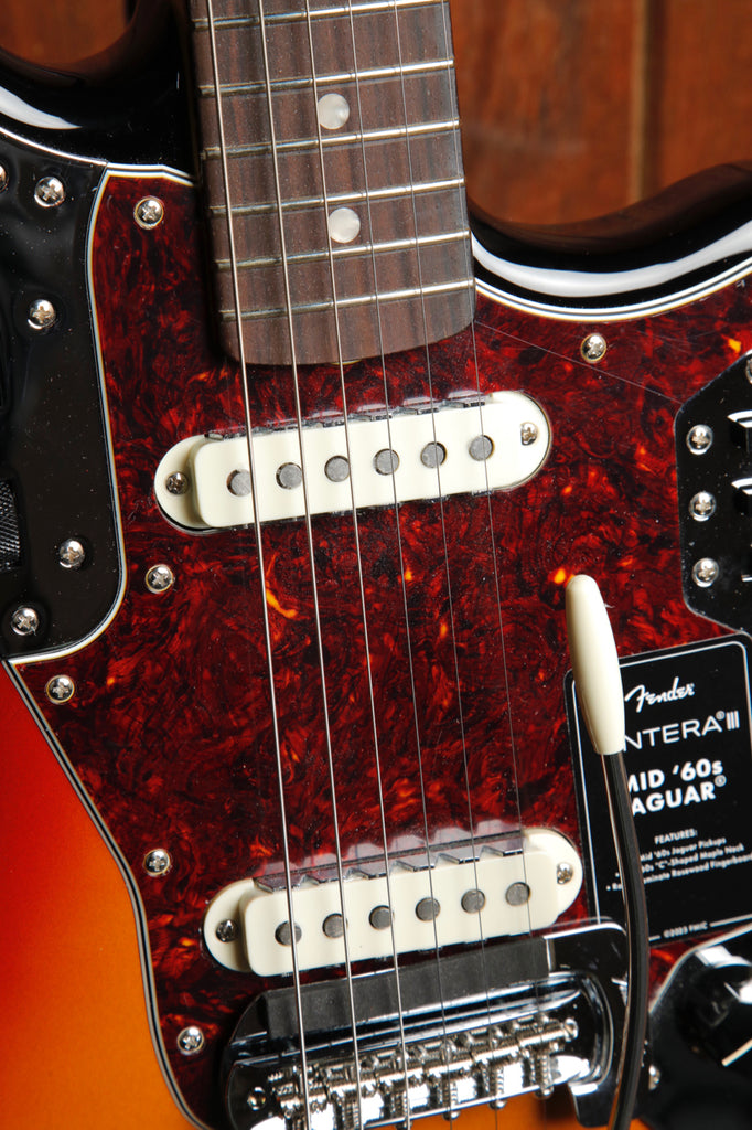 Fender Vintera III Mid '60s Jaguar 3-Colour Sunburst Electric Guitar