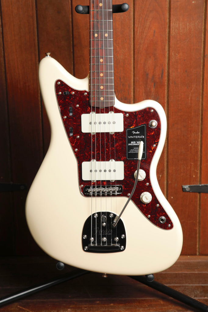 Fender Vintera III Mid '60s Jazzmaster Olympic White Electric Guitar