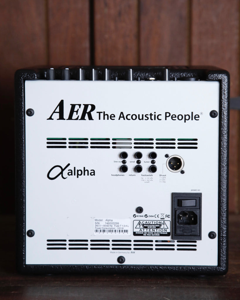 AER Alpha 40 Watt Acoustic Guitar Amplifier