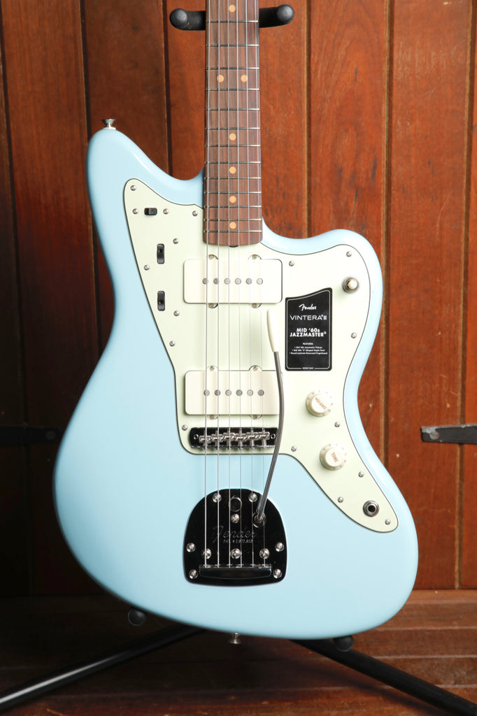 Fender Vintera III Mid '60s Jazzmaster Sonic Blue Electric Guitar