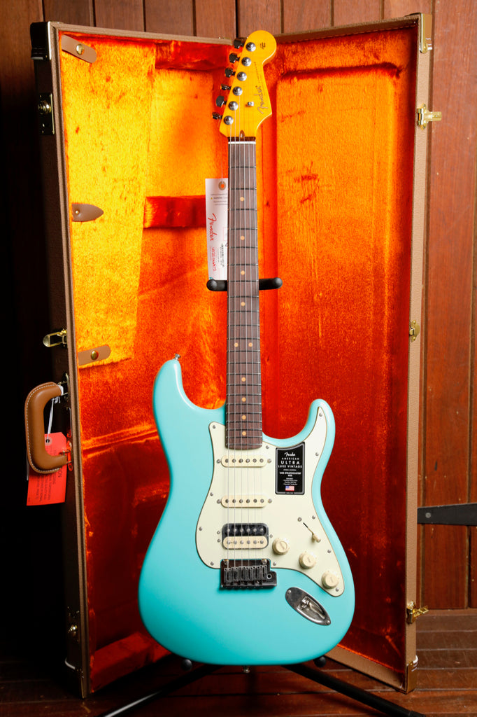 Fender American Ultra Luxe Vintage '60s Stratocaster HSS Sea Foam Green